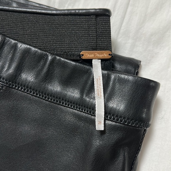 Free People faux leather leggings - Picture 4 of 4